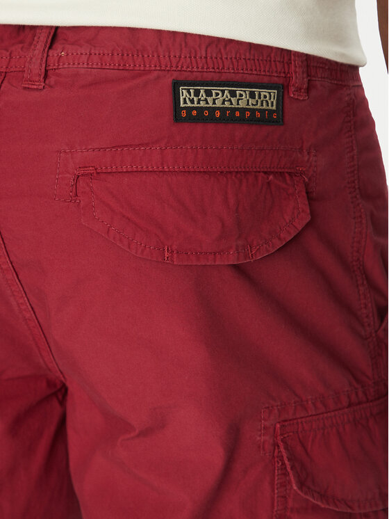 Napapijri Napapijri Stoffshorts Noto 2.0 NP0A4HOQ Rot Regular Fit