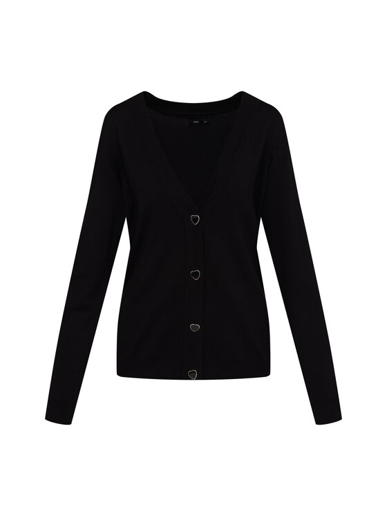 QUIOSQUE QUIOSQUE Svetr 6VF004 Černá Regular Fit