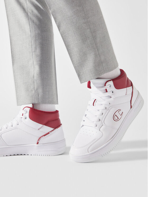 Champion Champion Snīkeri Rebound 2.0 Mid Mid Cut Shoe S21907-WW011 Balts