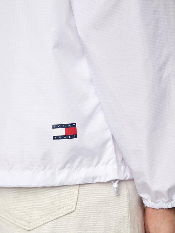 Tommy Jeans Tommy Jeans Wiatrówka Chicago DM0DM20204 Biały Regular Fit