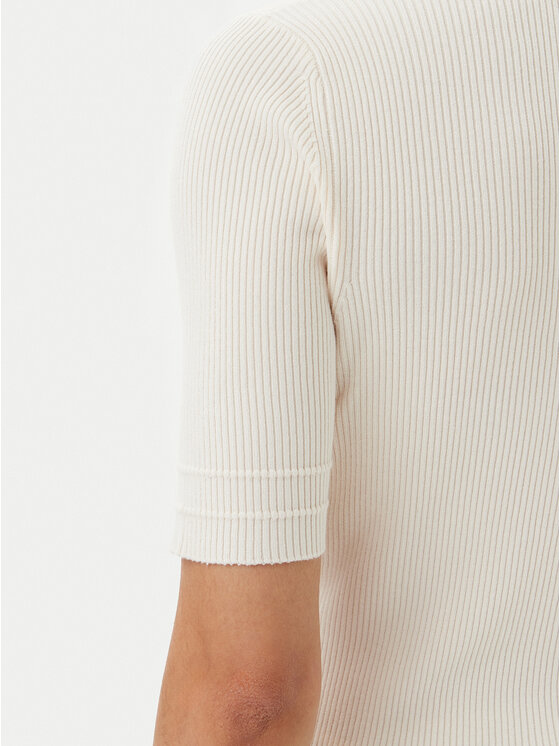 Morgan Morgan Sweter 251-MFEMI Beżowy Slim Fit