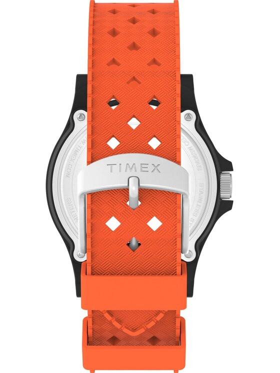 Timex Timex Zegarek TW2Y13000 Pomarańczowy