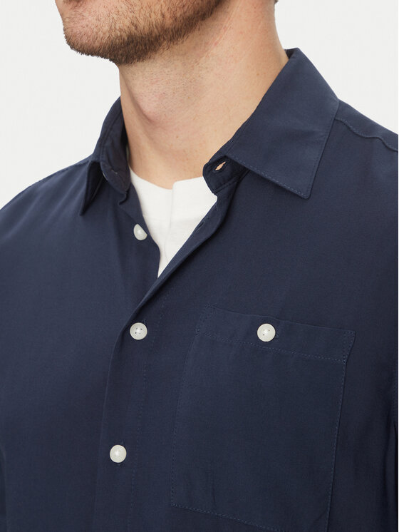 Blend Blend Cămașă 20716363 Bleumarin Regular Fit