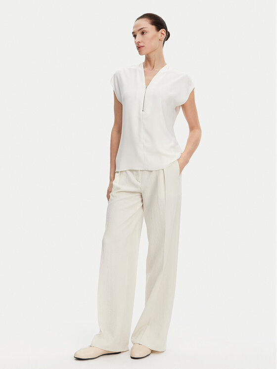 Calvin Klein Calvin Klein Blúz K20K208188 Fehér Regular Fit