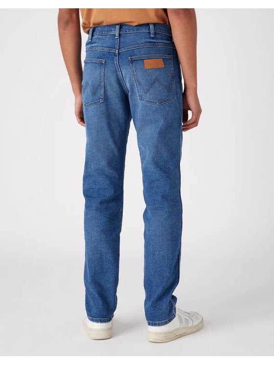 Wrangler Wrangler Jeans RIVER Blu Straight Fit
