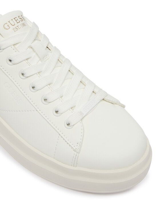 Guess Guess Сникърси FLJE14 LEA12 Бял