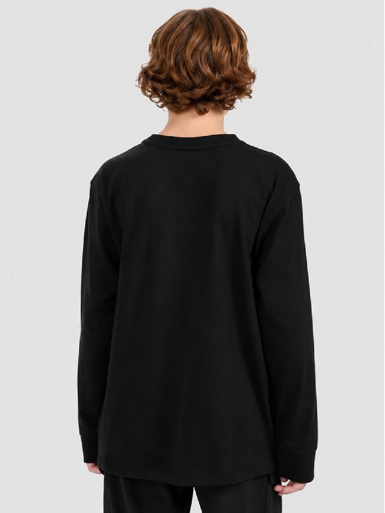 4F 4F T-Shirt 4FJWMM00TLONM655 Czarny Active Fit