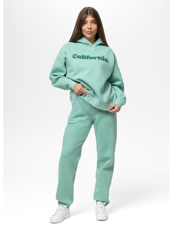 PITBULL PITBULL Bluza TULLA CALIFORNIA Zielony Oversize