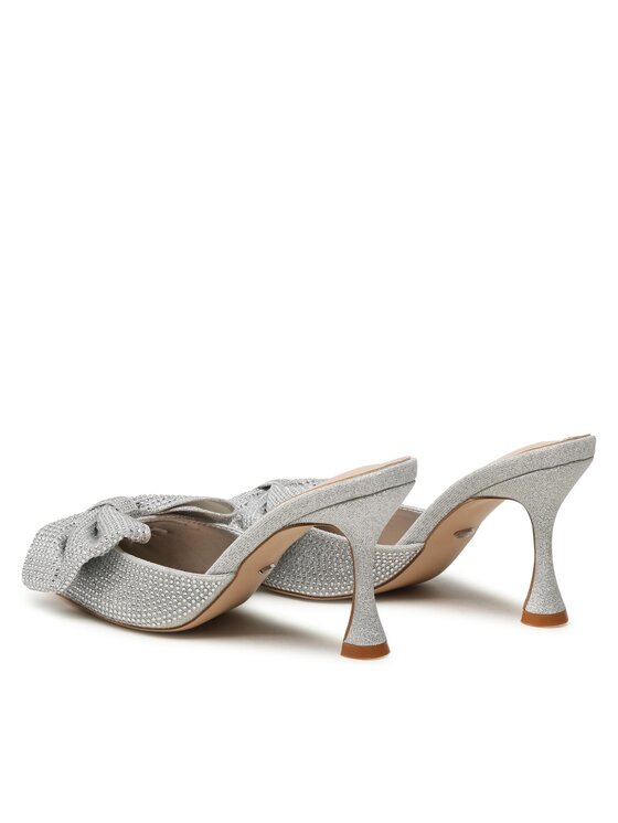 DeeZee DeeZee Pantoletten HLL8759-6 Silberfarben