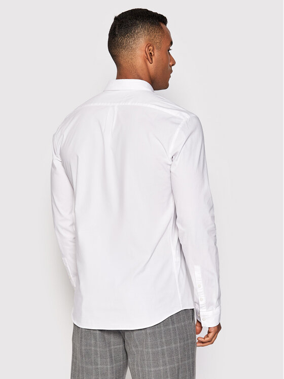 HUGO Hugo Košeľa Ero3-W 50475687 Biela Extra Slim Fit