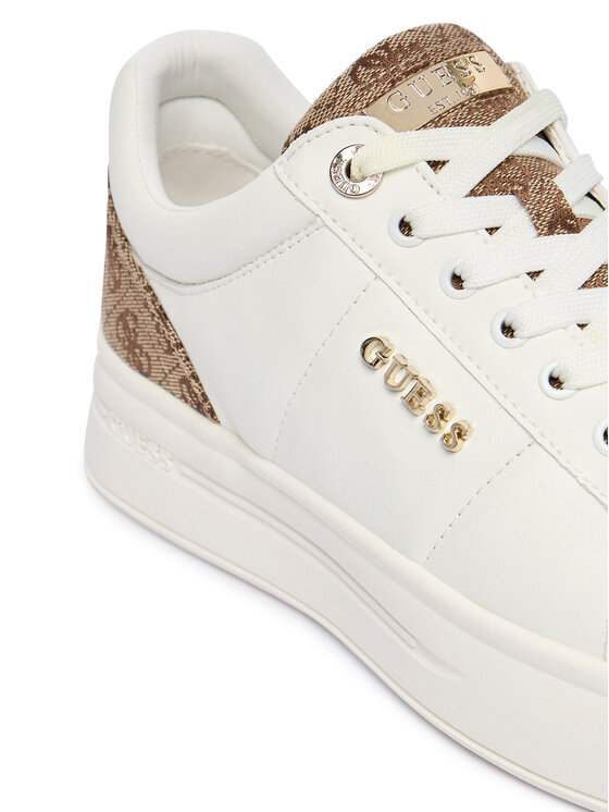 Guess Guess Сникърси FLFWLL FAL12 Бял
