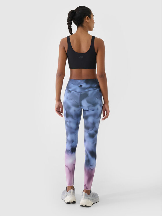 4F 4F Legginsy MULTI ACTIVE Kolorowy Slim Fit