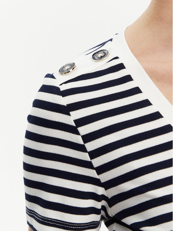 Morgan Morgan T-Shirt 241-DINA Dunkelblau Regular Fit