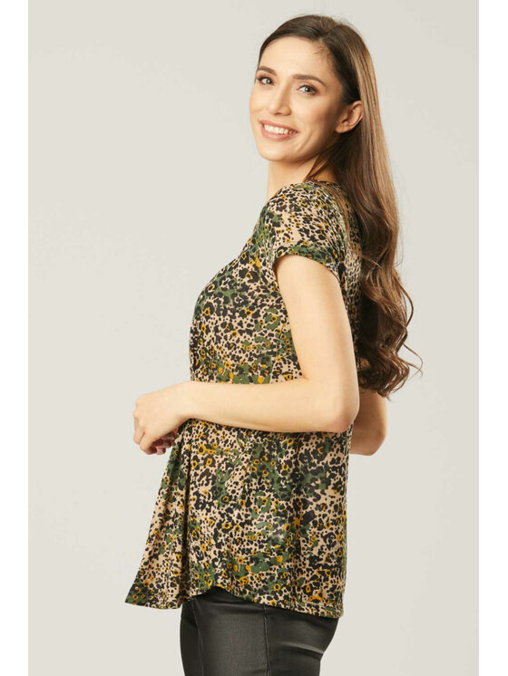 QUIOSQUE QUIOSQUE Halenka GREENMORO BLOUSE Béžová Regular Fit