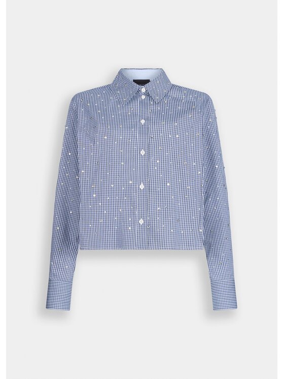 Liu Jo Liu Jo Camicia CF5354T067AM9812 Celeste Regular Fit