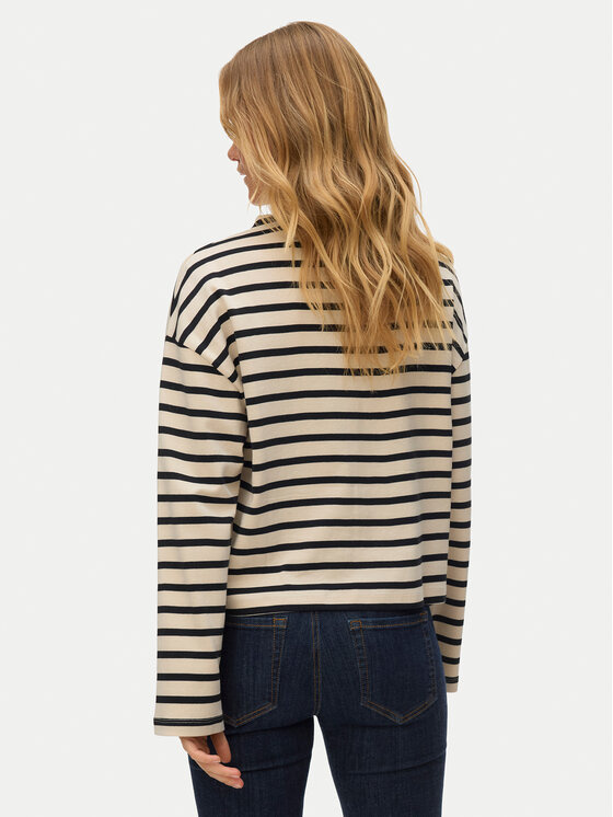 Vero Moda Vero Moda Halenka Urena 10339132 Béžová Oversize
