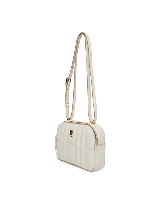 Tommy Hilfiger Tommy Hilfiger Torbica Th Feminine Conv Camera Bag AW0AW17453 Écru