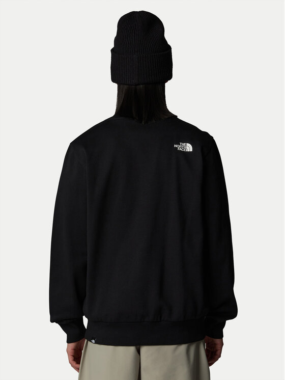 The North Face The North Face Суитшърт Fine NF0A89EV Черен Regular Fit