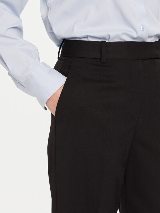 Tommy Hilfiger Tommy Hilfiger Chinos WW0WW48353 Fekete Slim Fit