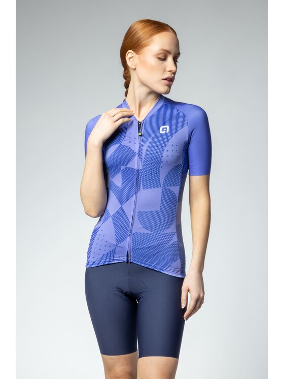 Alé Cycling Alé Cycling Koszulka rowerowa Solid Enjoy Niebieski Fitted Fit