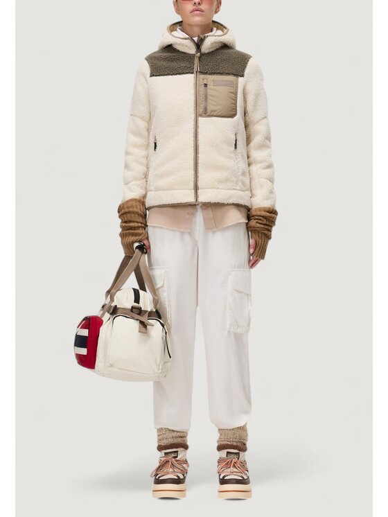 Napapijri Napapijri Felpa YUPIK OG H W Beige Egg Fit