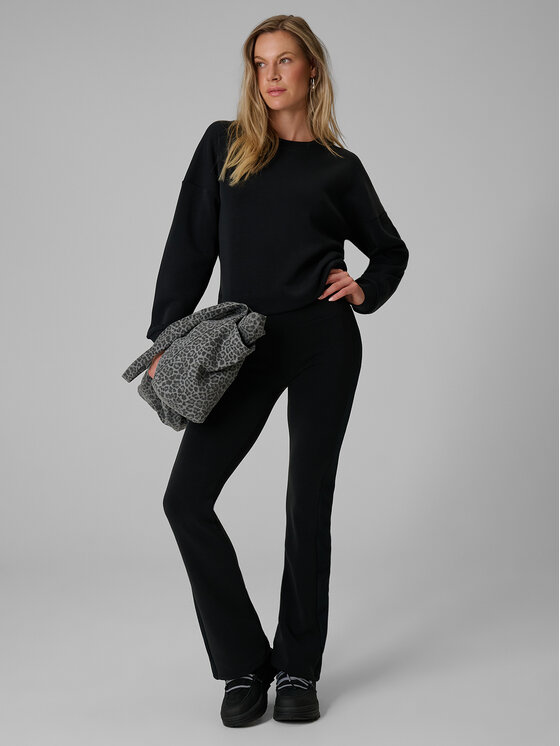4F 4F Bluza APRES SKI Czarny Regular Fit