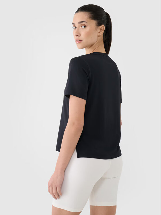 4F 4F Funkční tričko 4FWMM00TFTSF1829-20S Černá Overshirt Fit