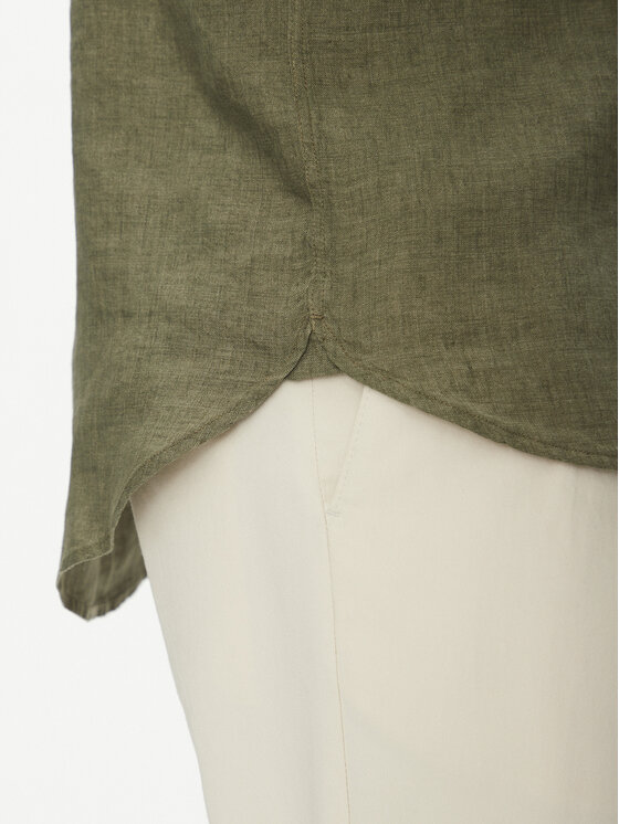 Tommy Hilfiger Tommy Hilfiger Cămașă MW0MW35207 Verde Regular Fit