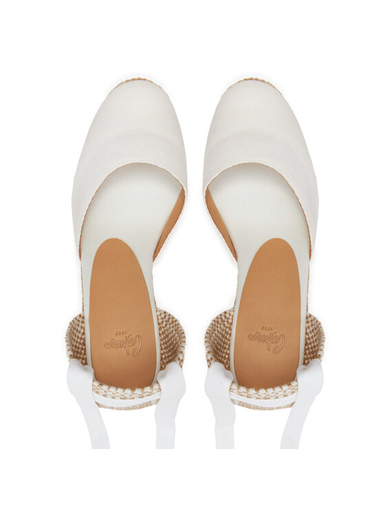 Castañer Castañer Espadrilky Carina/8Ed/001 020961 Bílá