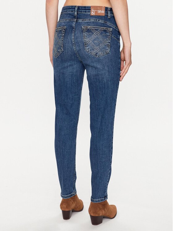 Liu Jo Liu Jo Jeansy UF3034 D4391 Granatowy Slim Fit