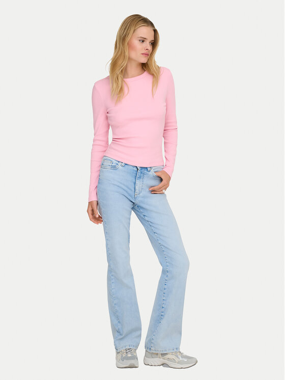 ONLY ONLY Blúz Val 15371305 Rózsaszín Regular Fit