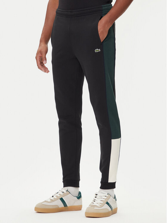 Lacoste Lacoste Pantaloni trening XH5923 Negru Regular Fit