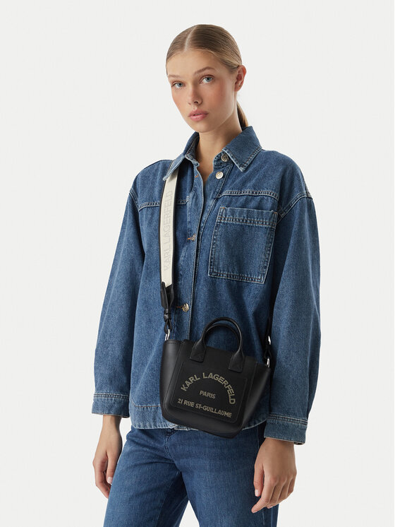 KARL LAGERFELD KARL LAGERFELD Torbica B3W30324 Crna