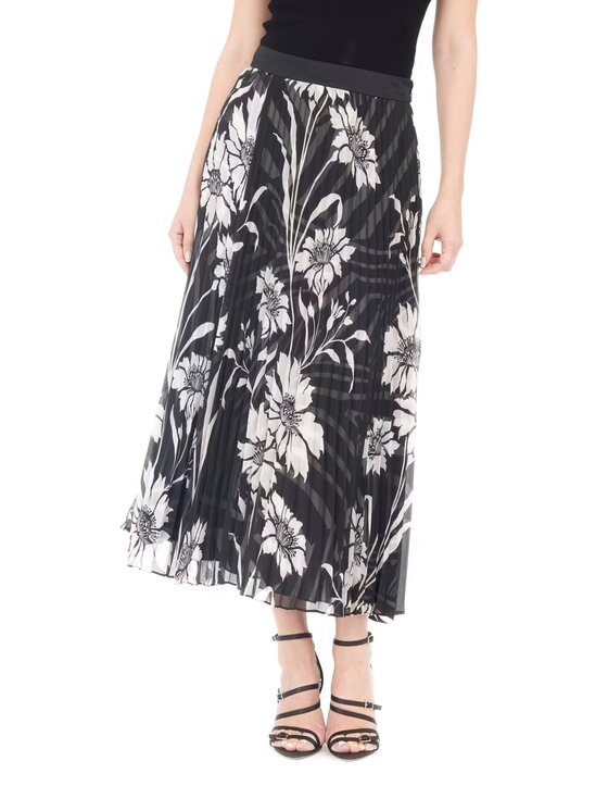 GUESS BY MARCIANO Gonna plissettata Gonna plisse donna Nero Slim Fit