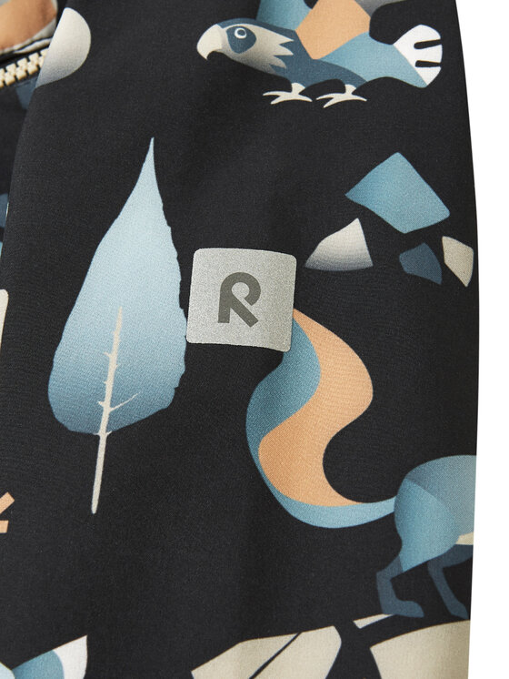 Reima Reima Softshellový overal Mjosa 5100006D Černá Regular Fit