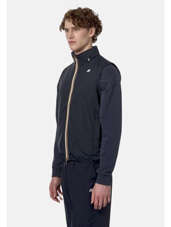 K-Way K-Way Gilet VALEN STRETCH DOT GILET Blu scuro Slim Fit