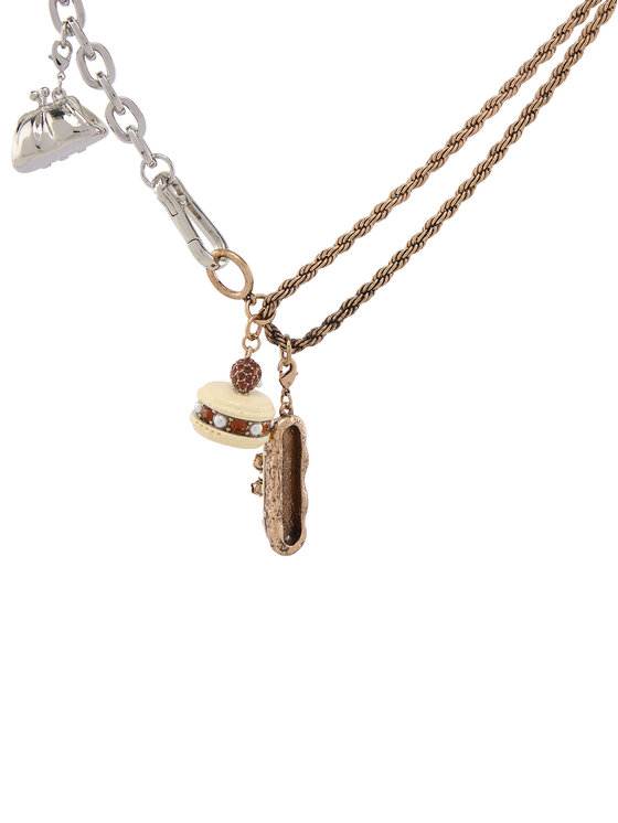 Weekend Max Mara Weekend Max Mara Ogrlica Wkasfere 2625756035650 Zlatna