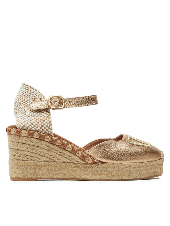 Espadrile Hispanitas Boleromet-V24 HV243449 Auriu