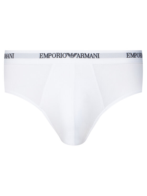 Emporio Armani Underwear Emporio Armani Underwear Set od 3 para muških slip gaća EM000258 AF14132 M0066 Bijela