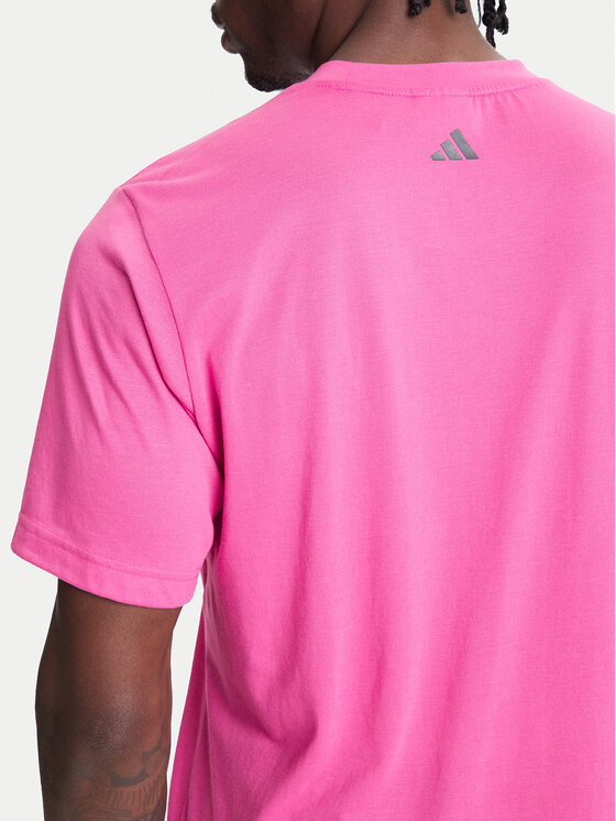 adidas adidas Marškinėliai Jeremy Scott JL7619 Rožinė Regular Fit
