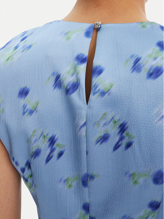 HUGO HUGO Õhtune kleit Kamela 50530483 Sinine Regular Fit