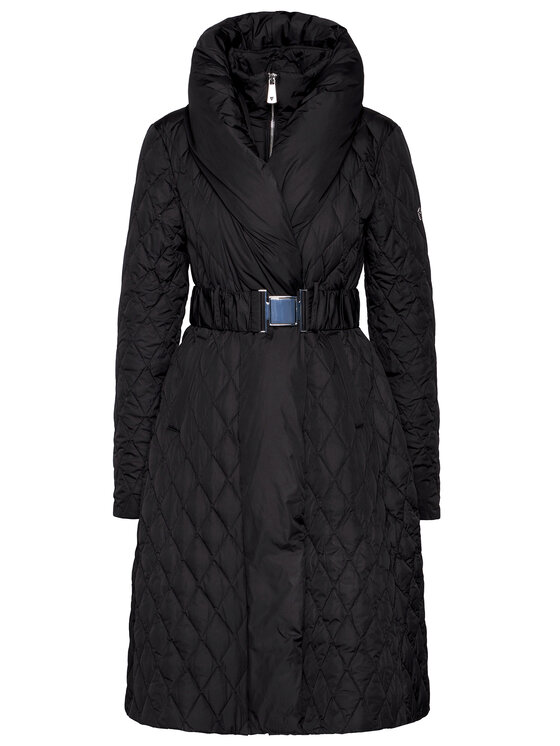 Guess Guess Vatovaná bunda Wallis W0BL05 WDEY0 Čierna Regular Fit