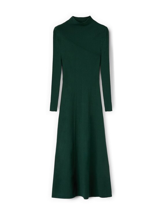 Motivi Motivi Vestito da giorno 7632W001434N035 Verde A-Line Fit