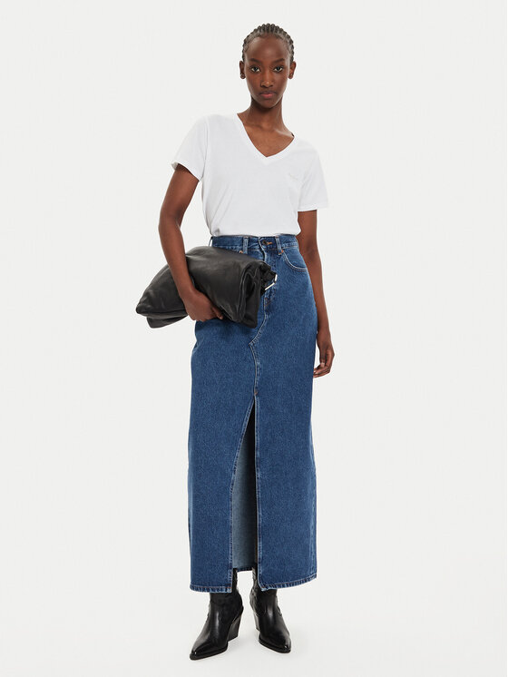 Pepe Jeans Pepe Jeans Тишърт Fiore PL505948 Бял Regular Fit