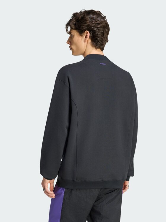 adidas adidas Bluza techniczna 172014 Czarny Loose Fit