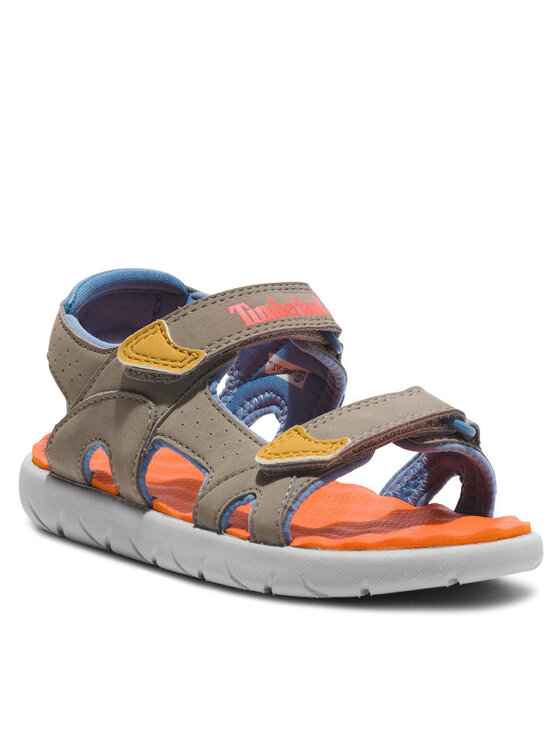 Timberland Timberland Sandali Perkins Row 2 Strap Sandal TB0A5VMD1101 Grigio