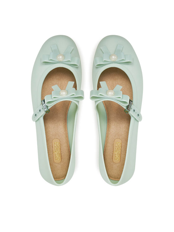 Melissa Melissa Balerinke Melissa Soft Ballerina Bow Ad M 35971 Zelena