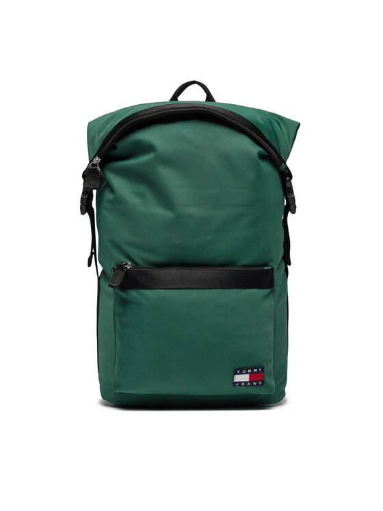 Rucsac Tommy Jeans Tjm Daily Rolltop Backpack AM0AM11965 Verde