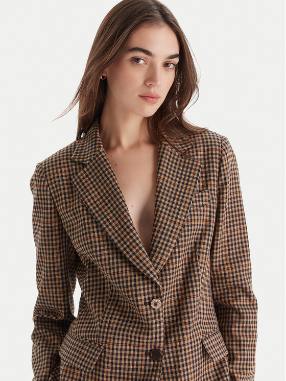 Liu Jo Liu Jo Піджак MF5158 T4335 Коричневий Regular Fit