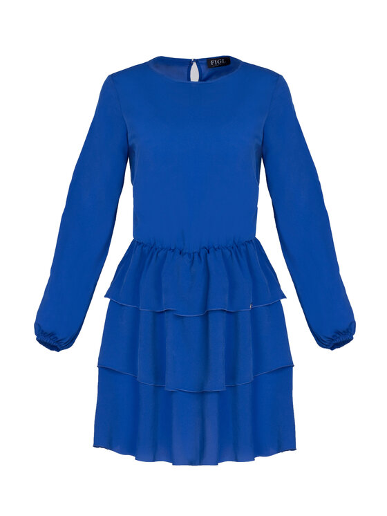FIGL FIGLFIGL Vestito M601 Blu Regular Fit
